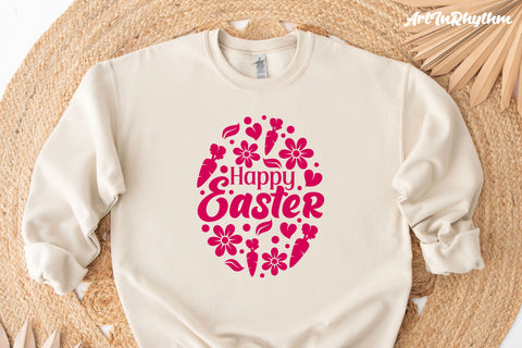 Easter Egg svg, Happy Easter day svg SVG Artinrhythm shop 