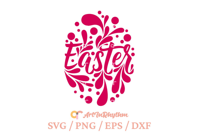 Easter Egg svg, Happy Easter day svg SVG Artinrhythm shop 