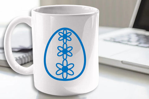 Easter Egg SVG Laser file, Plotter file SVG zafrans studio 