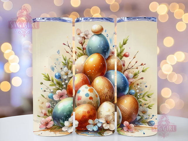 Easter Egg Tumbler, Cute Easter 20oz Tumbler Wrap Sublimation Design, Straight Tapered Tumbler Wrap, Happy Easter Tumbler Png, Instant Digital Download Sublimation SvggirlplusArt 