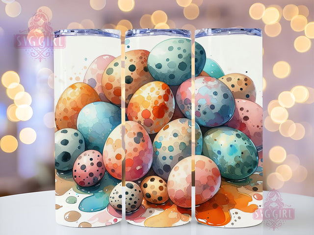 Easter Egg Tumbler, Cute Easter 20oz Tumbler Wrap Sublimation Design, Straight Tapered Tumbler Wrap, Happy Easter Tumbler Png, Instant Digital Download Sublimation SvggirlplusArt 