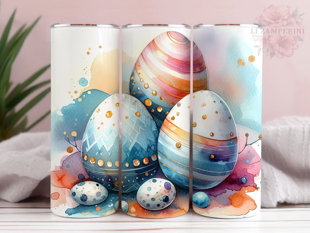 Easter Egg Tumbler Png, Easter 20oz Tumbler Wrap PNG, Straight & Tapered Tumbler Wrap, Happy Easter Tumbler Wrap, Instant Digital Download Sublimation Li Zamperini 