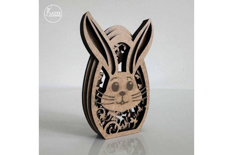 Easter Eggs Bundle Layered Templates, Wood Cut and Paper Cut Files SVG LaserCutano 