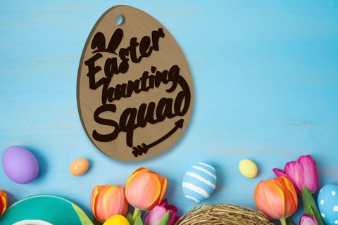 Easter Eggs Bundle, Multilayer Decorative Templates, Laser Cut Files SVG LaserCutano 