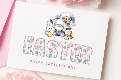 Easter Eggs - Color Font 3 Styles | OTF SVG PNG Font AnningArts Design 