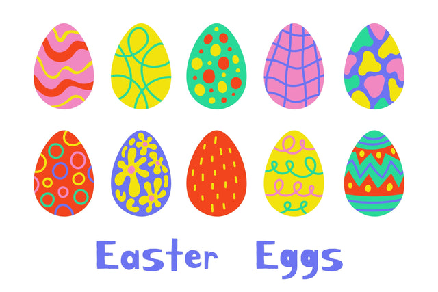 Easter Eggs Sublimation Rin Green 
