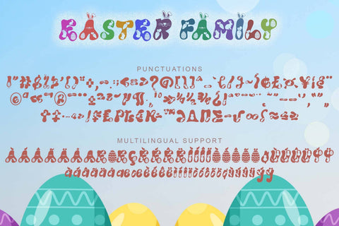 Easter Family Font Prasetya Letter 