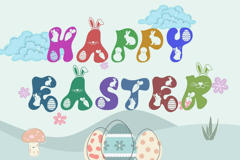 Easter Family Font Prasetya Letter 