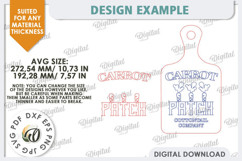 Easter Farm Cutting Board LaserCut. Farmhouse Easter SVG SVG Evgenyia Guschina 