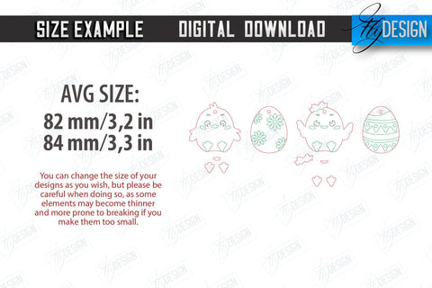 Easter Garland Bundle | Easter Banner | Easter Decorations | Home Décor | Holiday | CNC Files SVG Fly Design 