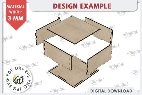 Easter Gift Boxes Laser Cut Bundle. Easter Treats Boxes SVG SVG Evgenyia Guschina 