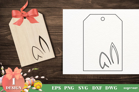 Easter Gift Tags Svg Bundle SVG SvgOcean 