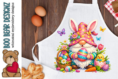 Easter Gnome Clipart Sublimation Boo Bear Designz 