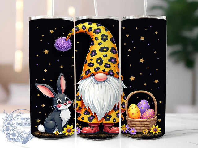Easter Gnome Egg Basket Spring Tumbler Wrap, Egg Basket Tumbler, 20oz Tumbler Wrap, Sublimation Drinkware, Spring Decor, Easter Gift, Cute Gnome Mug Sublimation ToriDesigns 