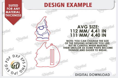 Easter Gnome Money Holder Laser Cut. Easter Gift SVG SVG Evgenyia Guschina 