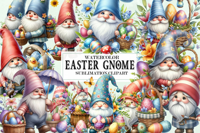 Easter Gnome Sublimation Bundle Sublimation SVGista 