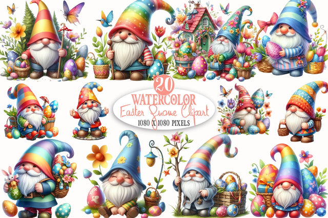 Easter Gnome Sublimation Bundle Sublimation SVGista 