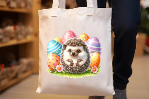 Easter Hedgehog Clipart Sublimation Rupkotha 