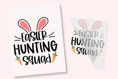 Easter Hunting Squad DTF TransferSo Fontsy T-Shirt Iron-On Transfer Shop4x4