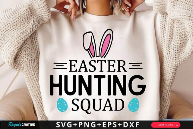 Easter Hunting Squad SVG Design SVG Regulrcrative 