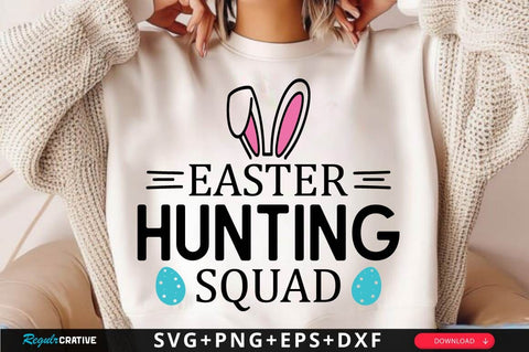 Easter Hunting Squad SVG Design SVG Regulrcrative 