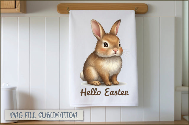 Easter Kitchen Towel Sublimation Sublimation Shetara Begum 