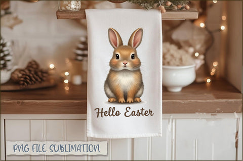 Easter Kitchen Towel Sublimation Sublimation Shetara Begum 