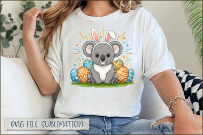 Easter Koala PNG Easter Day Sublimation Shetara Begum 