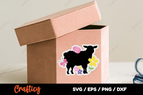 Easter Lamb SVG Design SVG Designangry 