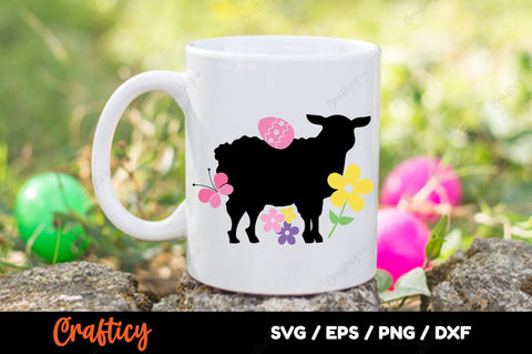 Easter Lamb SVG Design SVG Designangry 