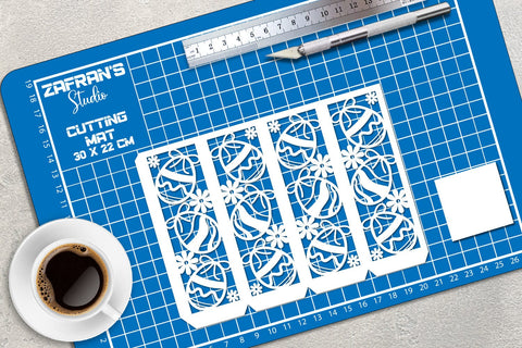 Easter Lantern Papercut 3 3D Paper zafrans studio 