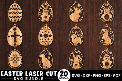 Easter Laser Cut SVG Bundle SVG CraftLabSVG 