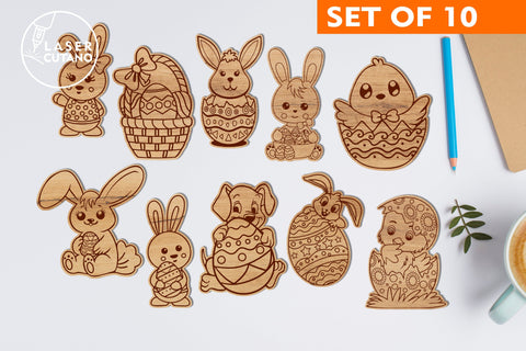 Easter MEGA Bundle SVG LaserCutano 