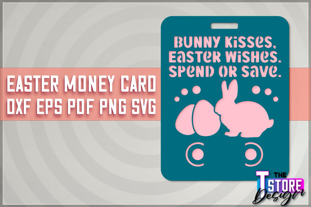Easter Money Card SVG | Easter Money Holder | Happy Easter Design SVG The T Store Design 