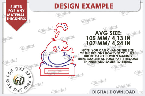 Easter Money Holder Laser Cut. Easter Gift SVG SVG Evgenyia Guschina 