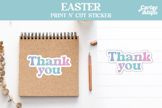Easter Packaging Sticker Sublimation Carla C Designs 