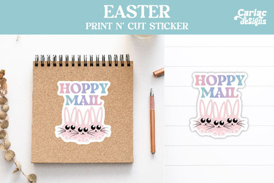 Easter Packaging Sticker Sublimation Carla C Designs 