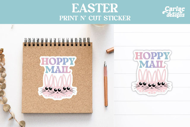 Easter Packaging Sticker Sublimation Carla C Designs 