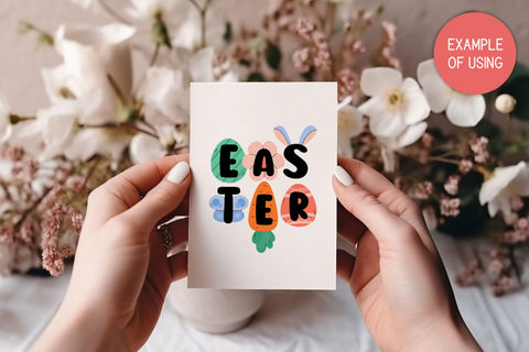 Easter PNG Sublimation | Colorful Easter Vector Print Sublimation AnnaViolet_store 