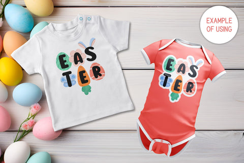 Easter PNG Sublimation | Colorful Easter Vector Print Sublimation AnnaViolet_store 