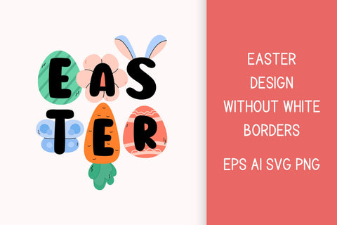 Easter PNG Sublimation | Colorful Easter Vector Print Sublimation AnnaViolet_store 