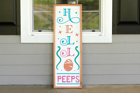 Easter Porch Sign SVG Bundle SVG Regulrcrative 
