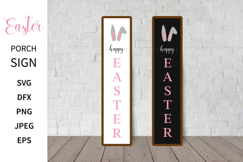 Easter Porch Sign SVG. Easter Vertical Sign. Welcome Sign SVG LaBelezoka 