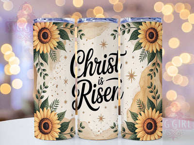 Easter Religious Faith Tumbler, Christian Faith Design, Jesus Christ Cup, Religious Easter Gift, Christ Is Risen Art, Christian Holiday Design, Easter Cross Tumbler Sublimation SvggirlplusArt 