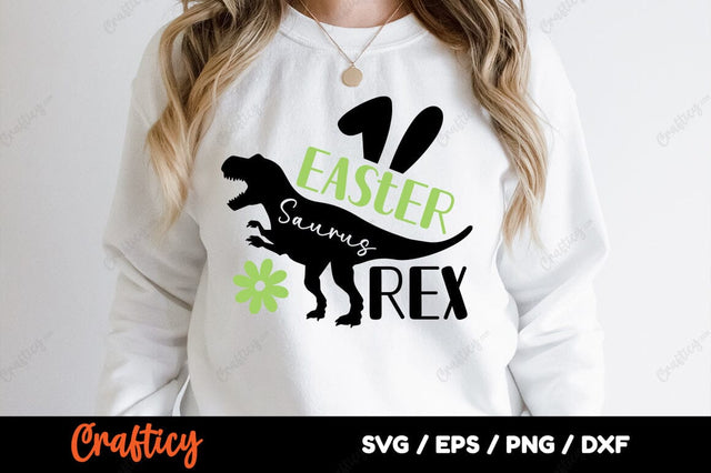 Easter saurus rex SVG Design SVG Designangry 
