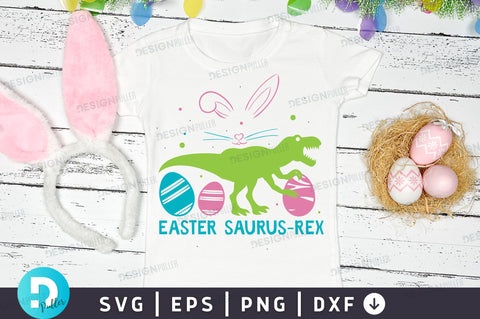 Easter saurus rex Svg Design SVG Regulrcrative 