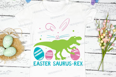 Easter saurus rex Svg Design SVG Regulrcrative 