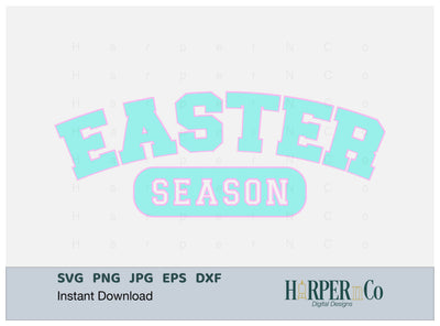 Easter Season Laser SVG EPS Cut File SVG HarperNCo 