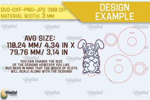 Easter Single Egg Holder Laser Cut Bundle SVG SVG Evgenyia Guschina 
