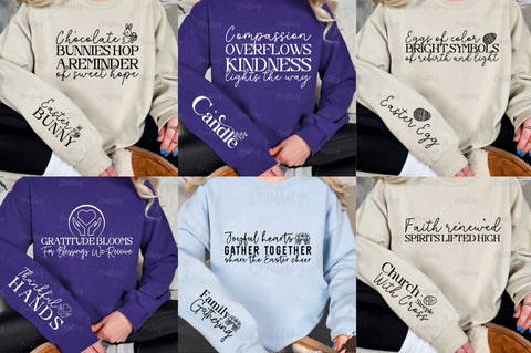 Easter Sleeve SVG Bundle SVG Designangry 